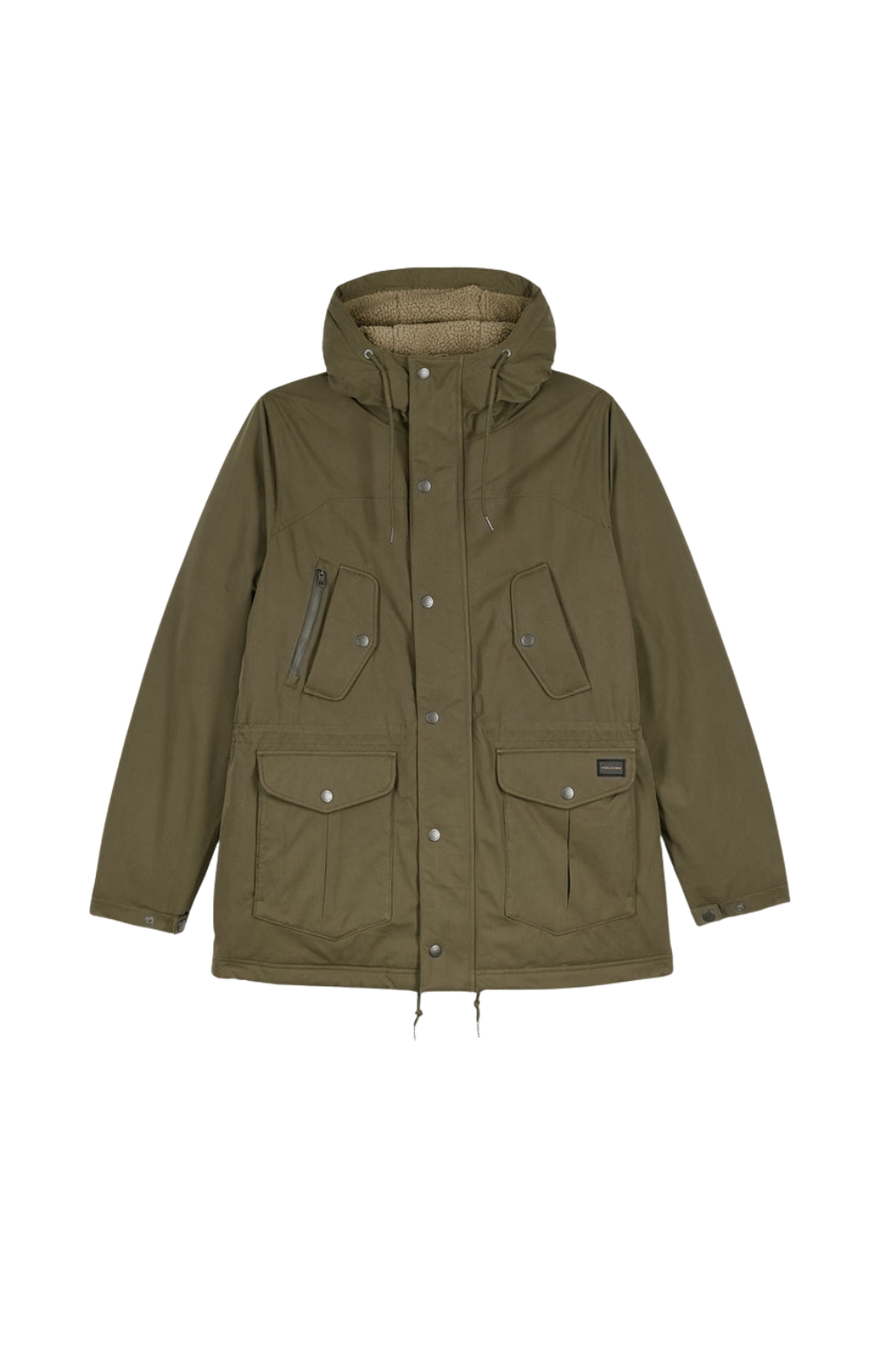 Volcom Starget 5K Parka Jacket Military