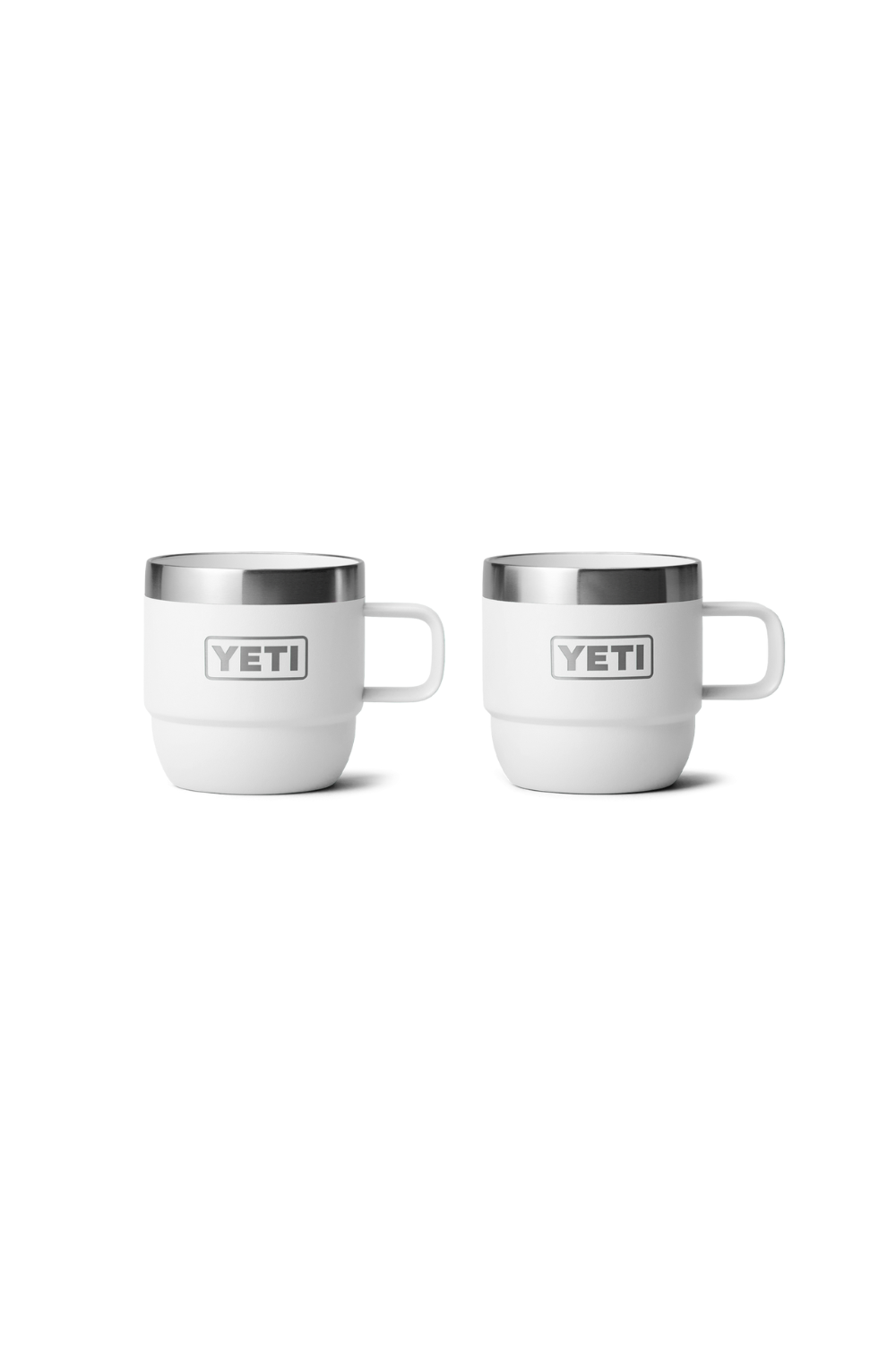 Yeti Espresso 6 Oz Mug 2 Pack White