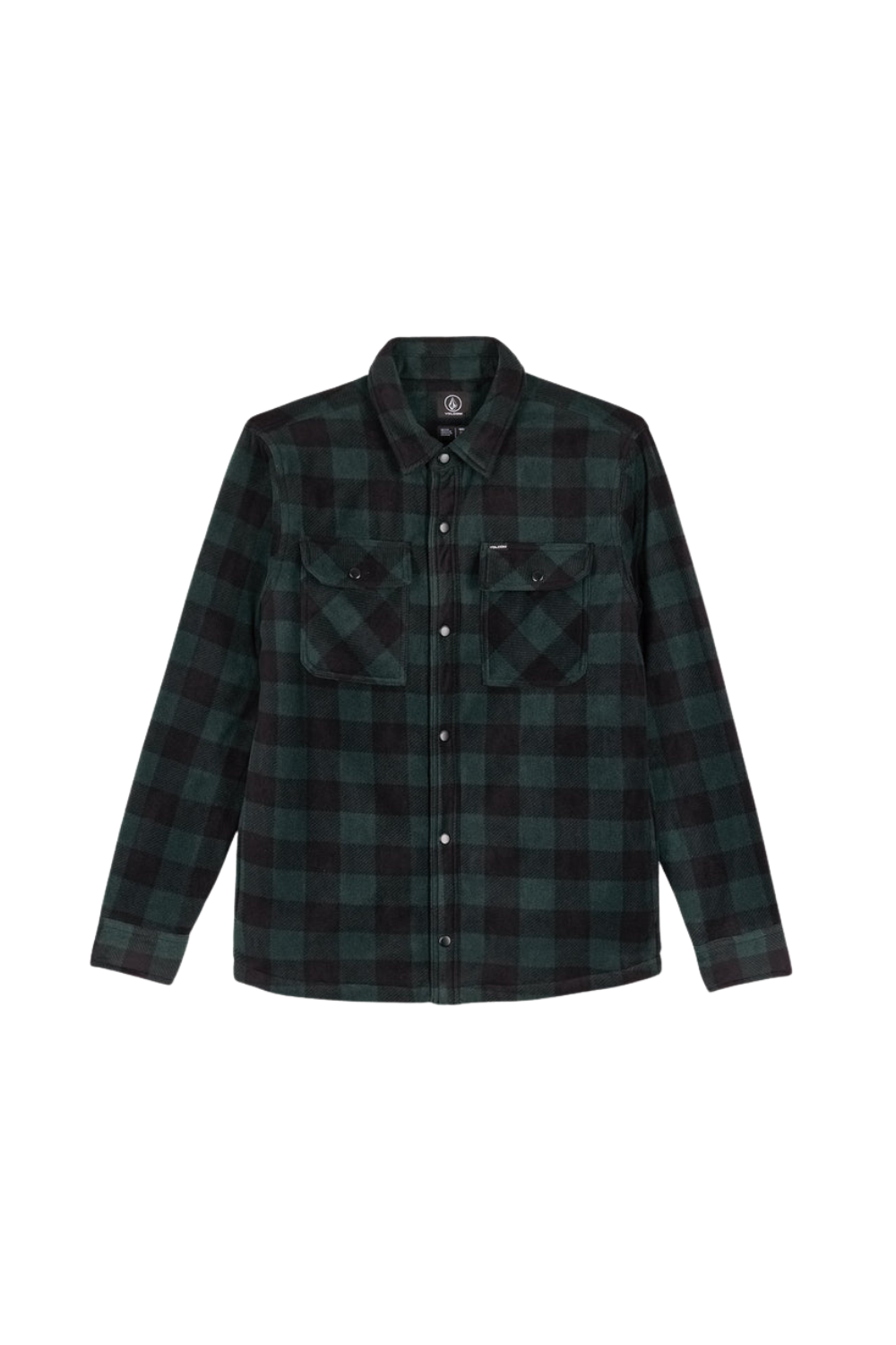 Volcom Bowered Fleece Overshirt Scarab