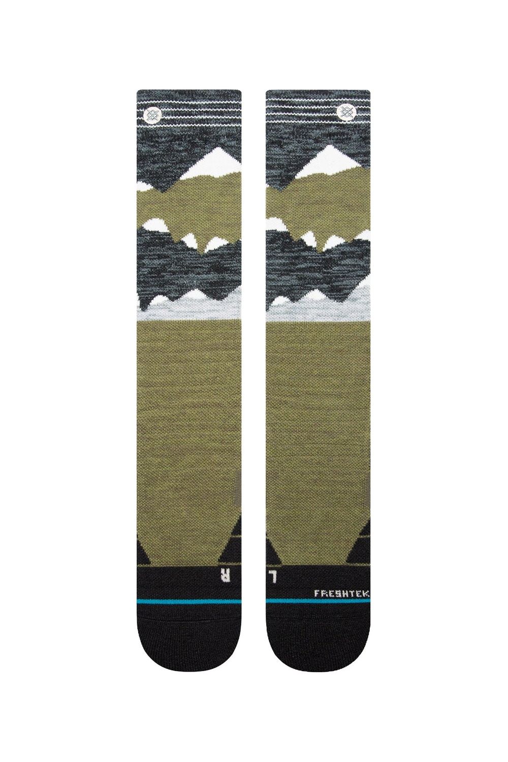 Stance Lonely Peaks snow Socks Teal