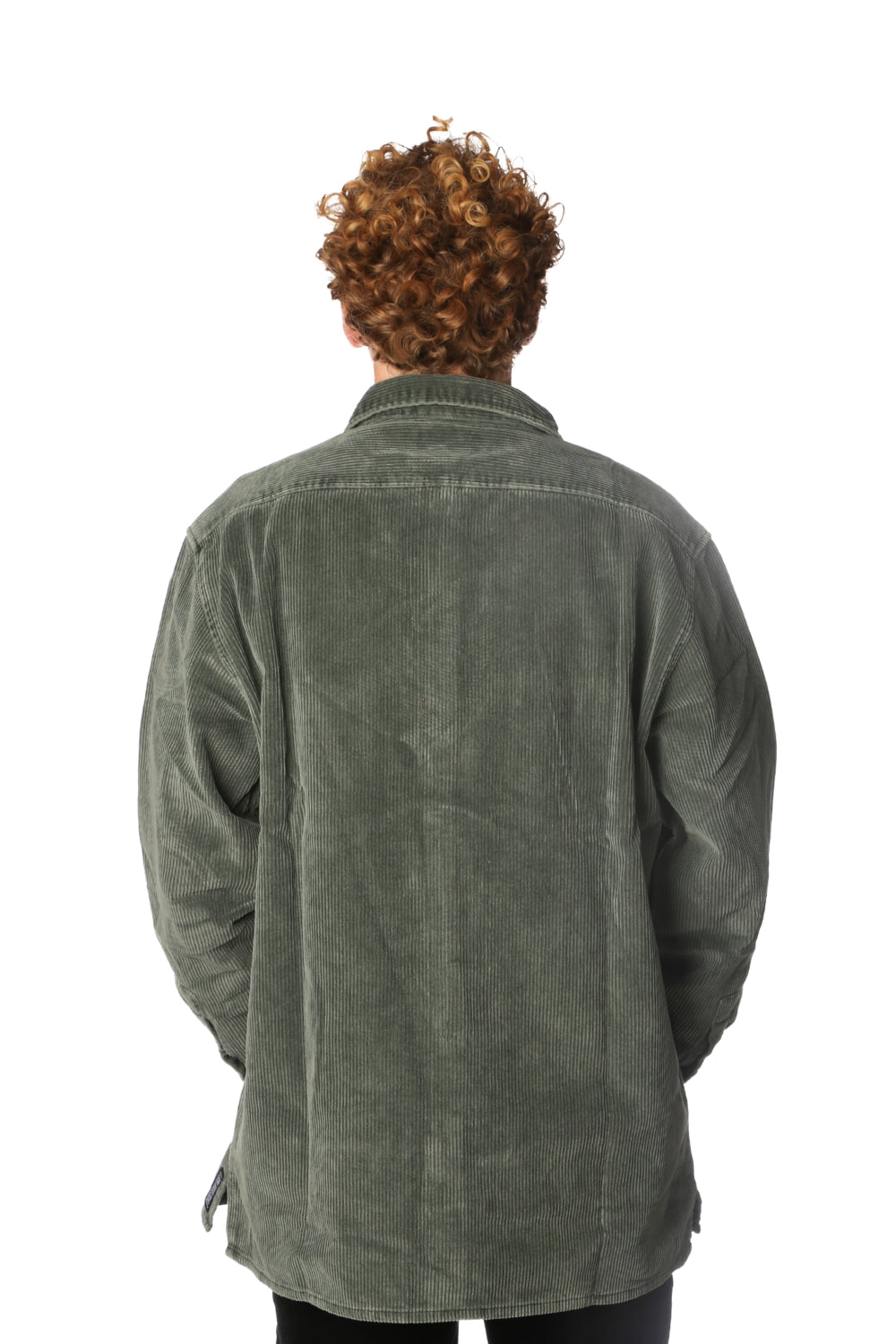 BamBooBay Chill Cord Long Sleeve Shirt Olive