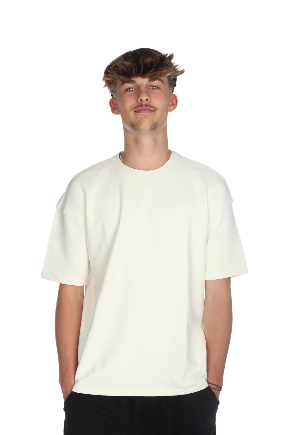 BamBooBay Jackson Heavyweight T-Shirt Ivory