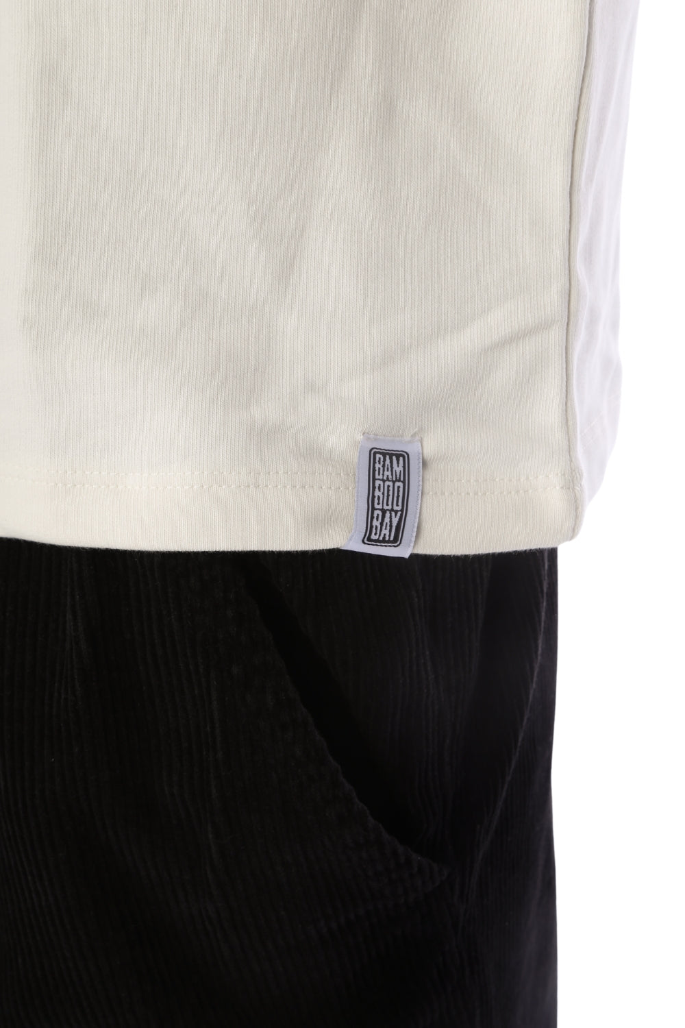 BamBooBay Jackson Heavyweight T-Shirt Ivory