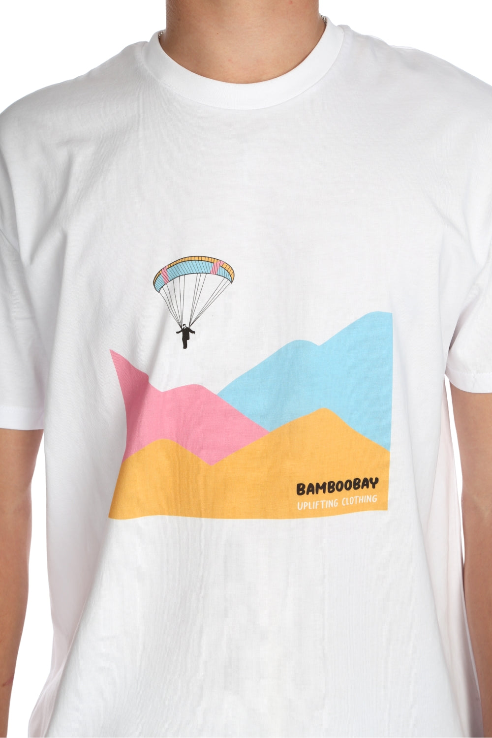 BamBooBay Parachute T-Shirt White