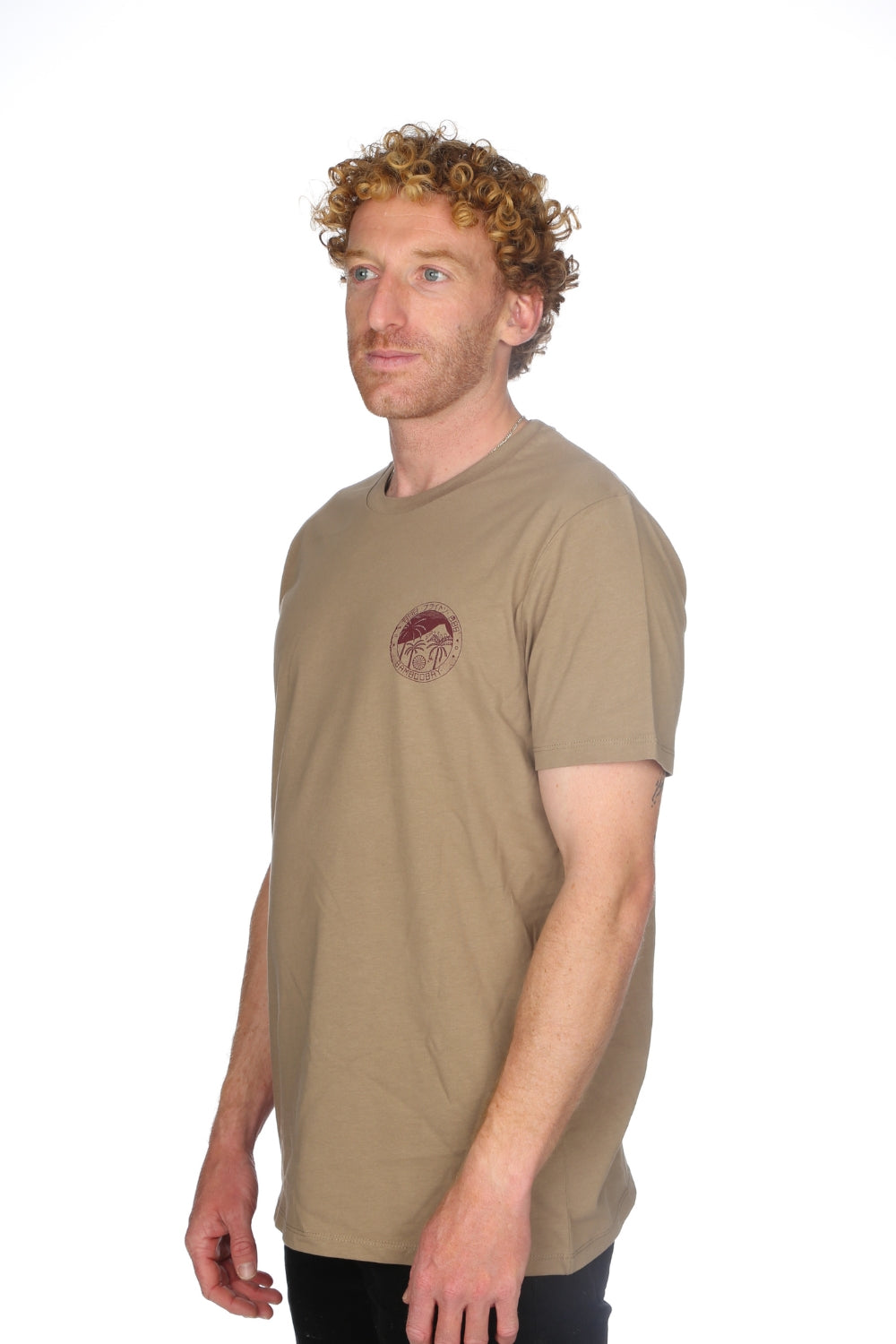 BamBooBay Stamp T-Shirt Driftwood