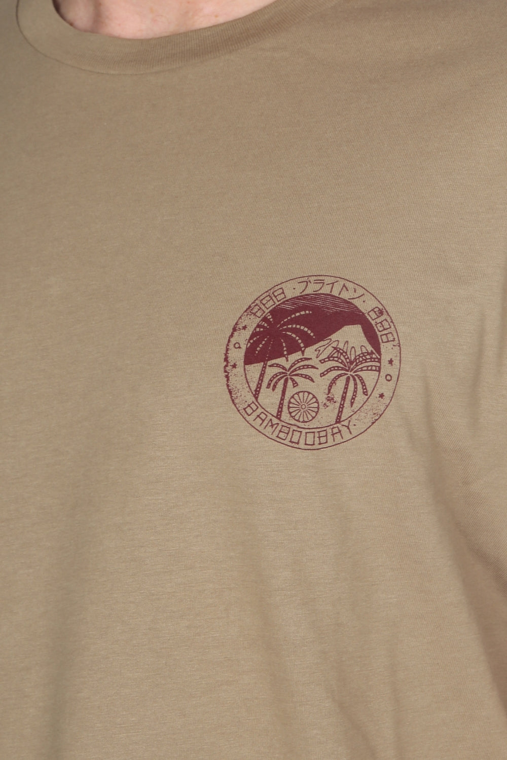 BamBooBay Stamp T-Shirt Driftwood