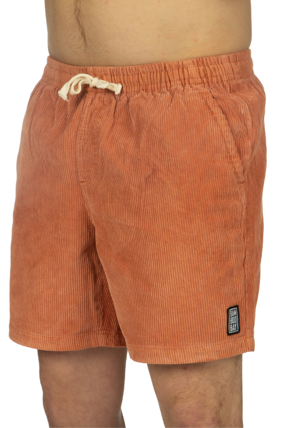 BamBooBay Chill Cord Shorts Rust