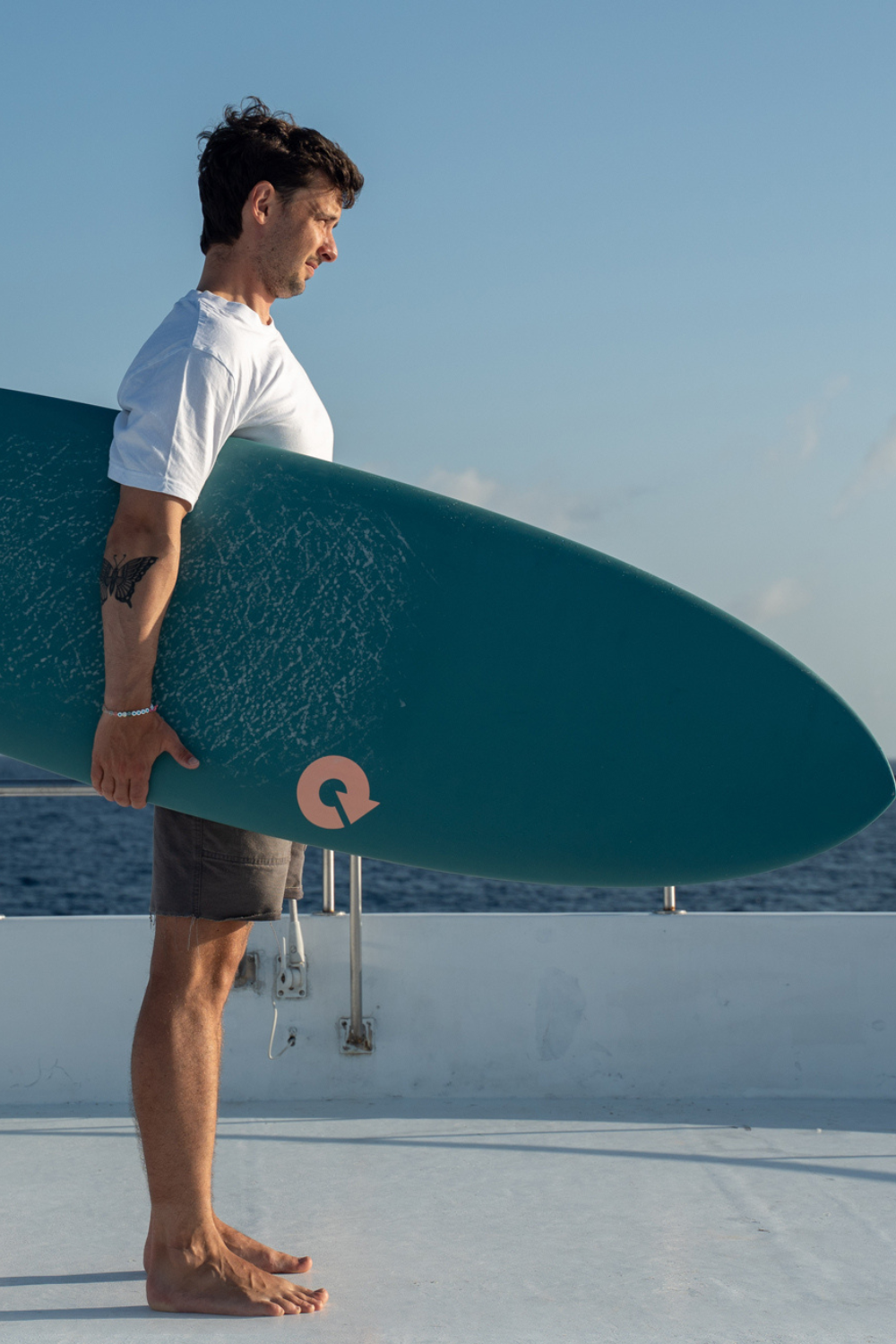 Torq Bigboy 23 TET Surfboard Pop Petrol