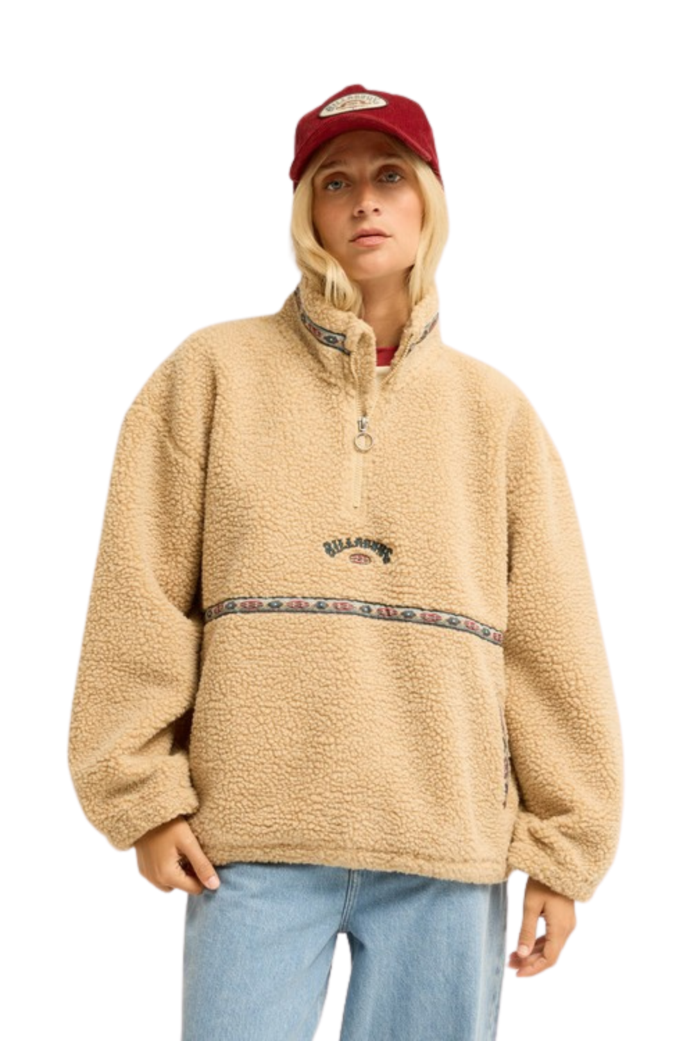Billabong Stone Town Womens Fleece Oat