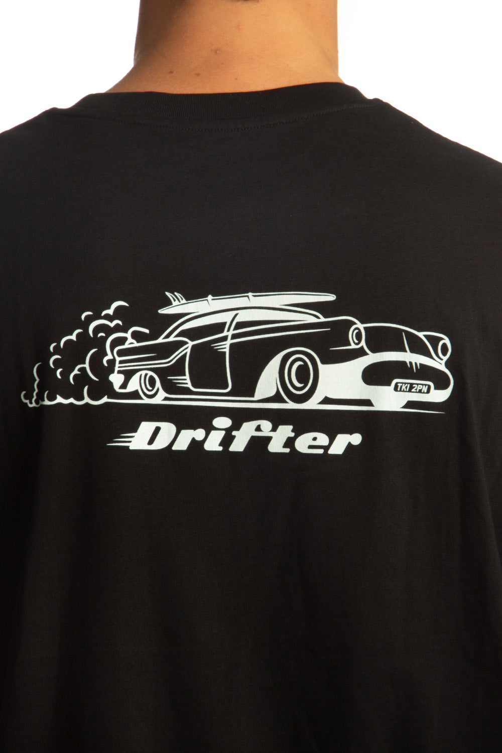 Tiki Drifter Short Sleeve T-Shirt Black