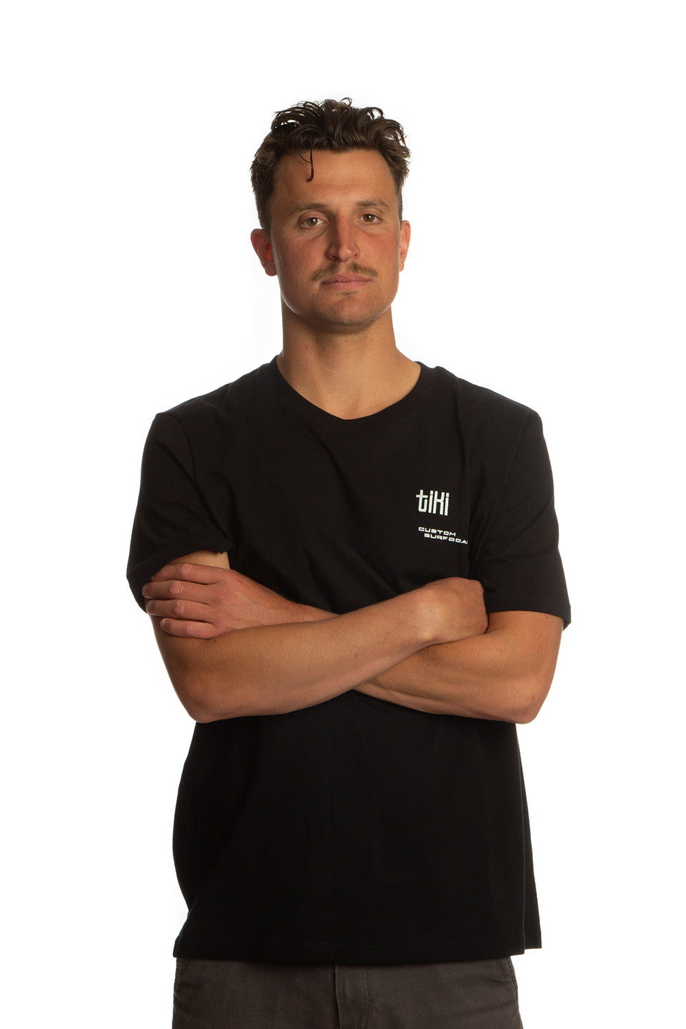 Tiki Drifter Short Sleeve T-Shirt Black