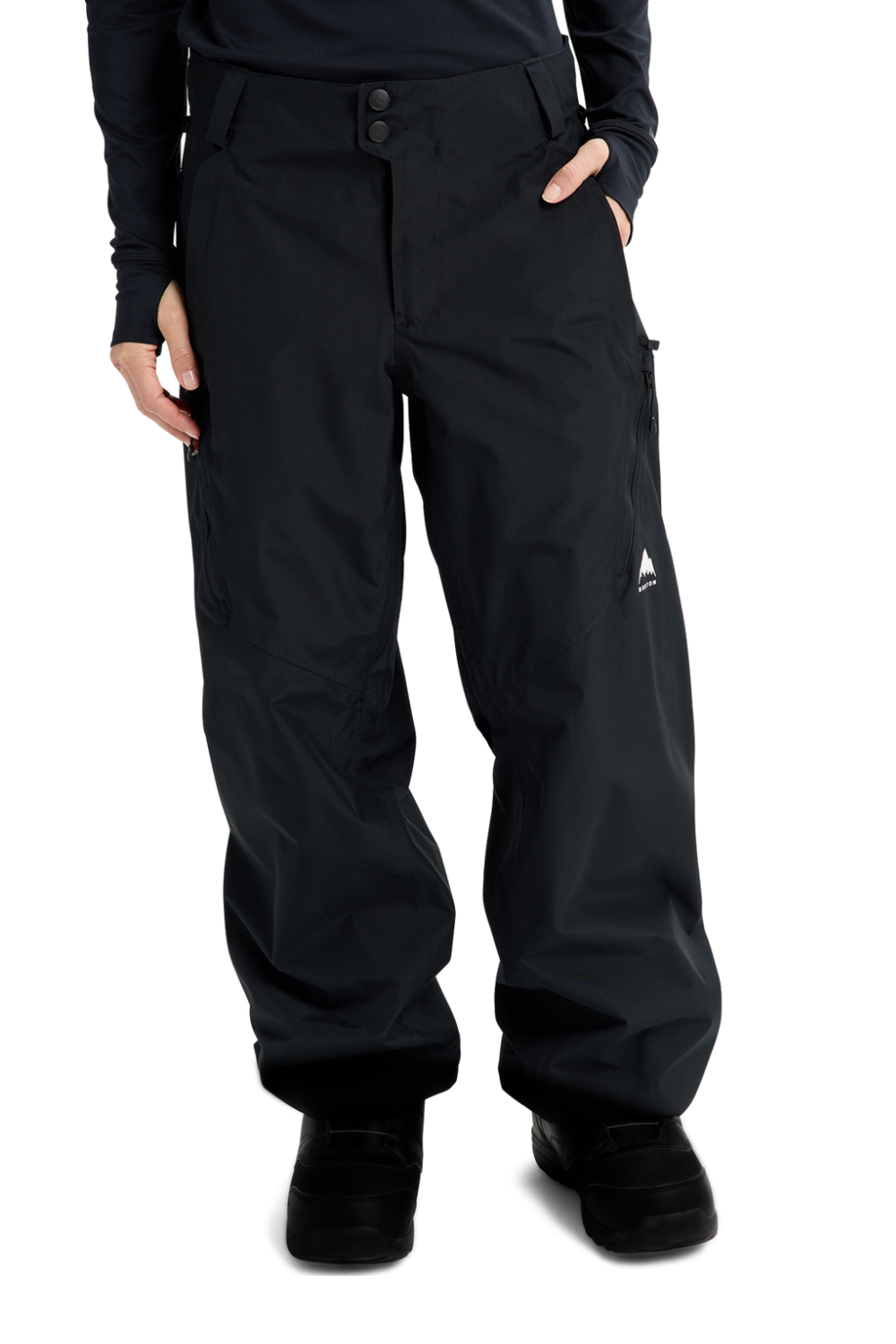 Burton Reserve 2L Womens Relaxed Technical Ski & Snowboard Pants True Black