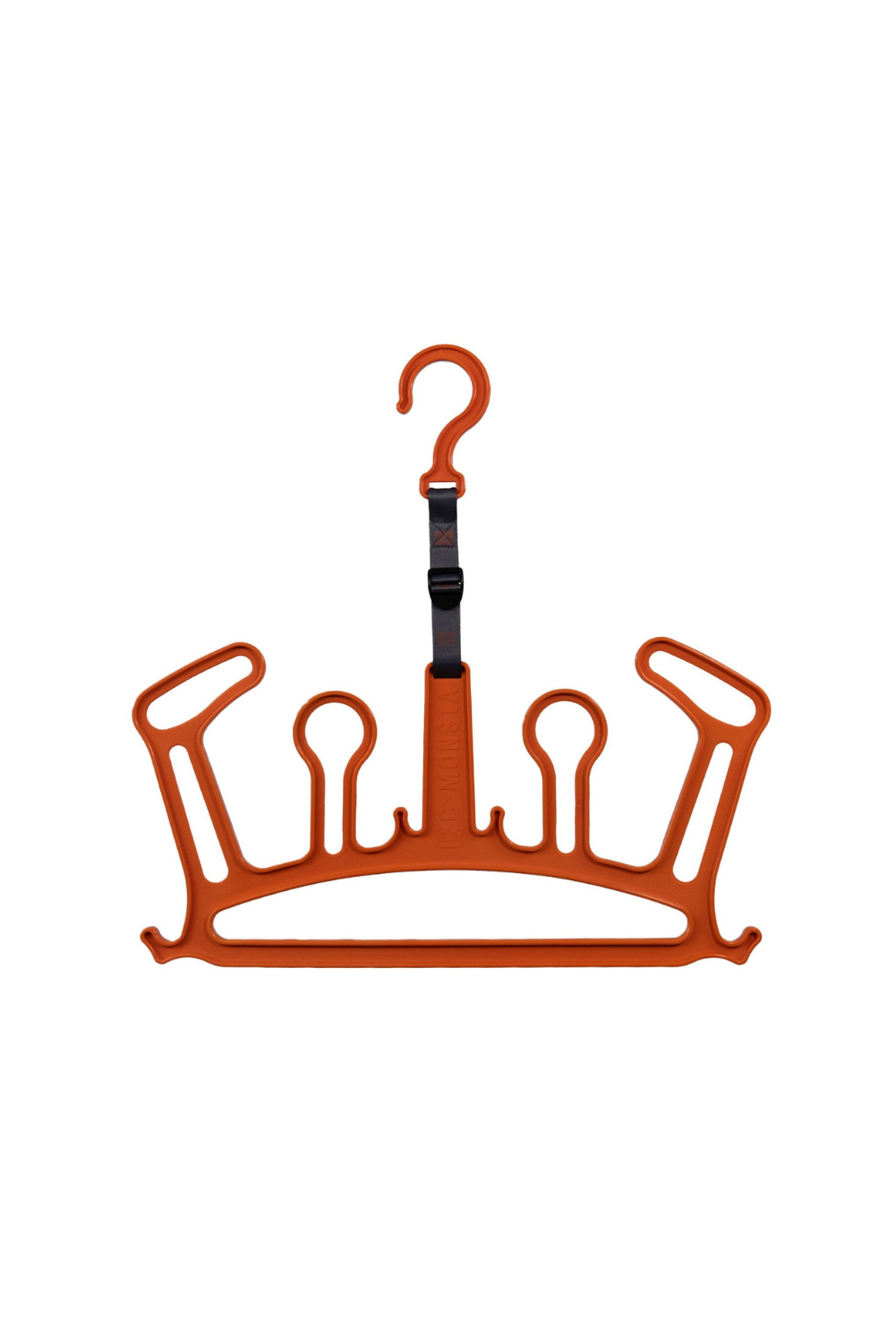 Orange wetsuit hanger