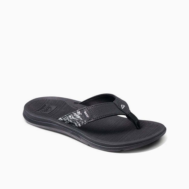 Reef Womens Santa Ana Sandal Black