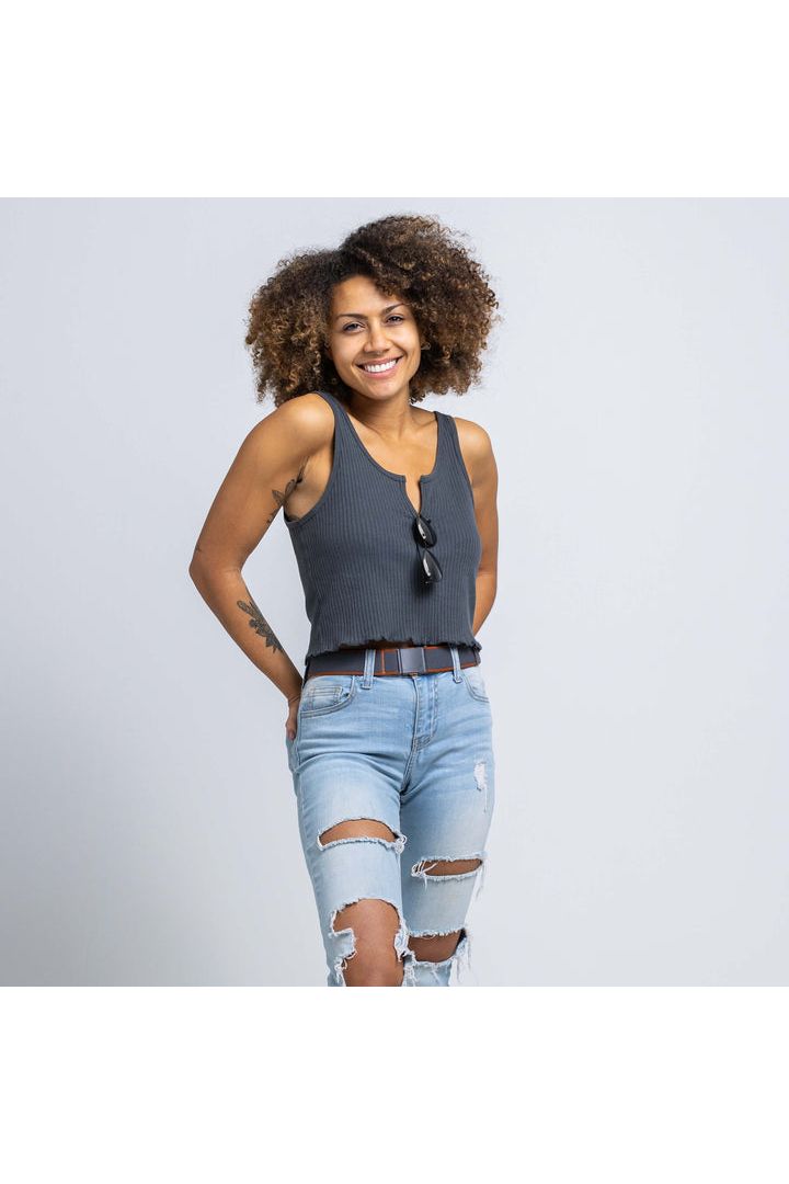 Arcade Carto Belt Charcoal Saddle