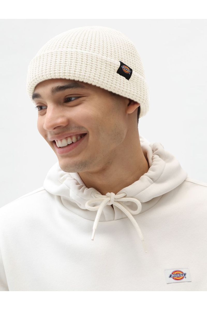 Dickies Woodworth Waffle Beanie Ecru