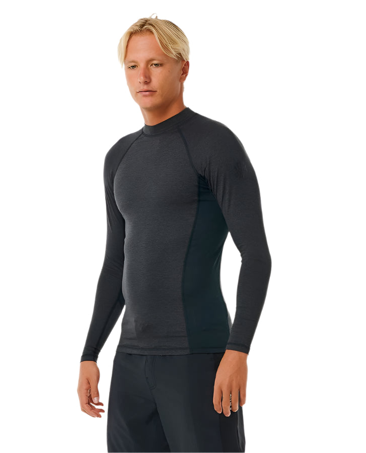 Rip Curl Dawn Patrol Upf Perf Long Sleeve Black Marle