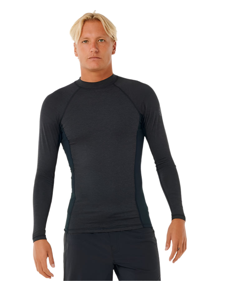 Rip Curl Dawn Patrol Upf Perf Long Sleeve Black Marle