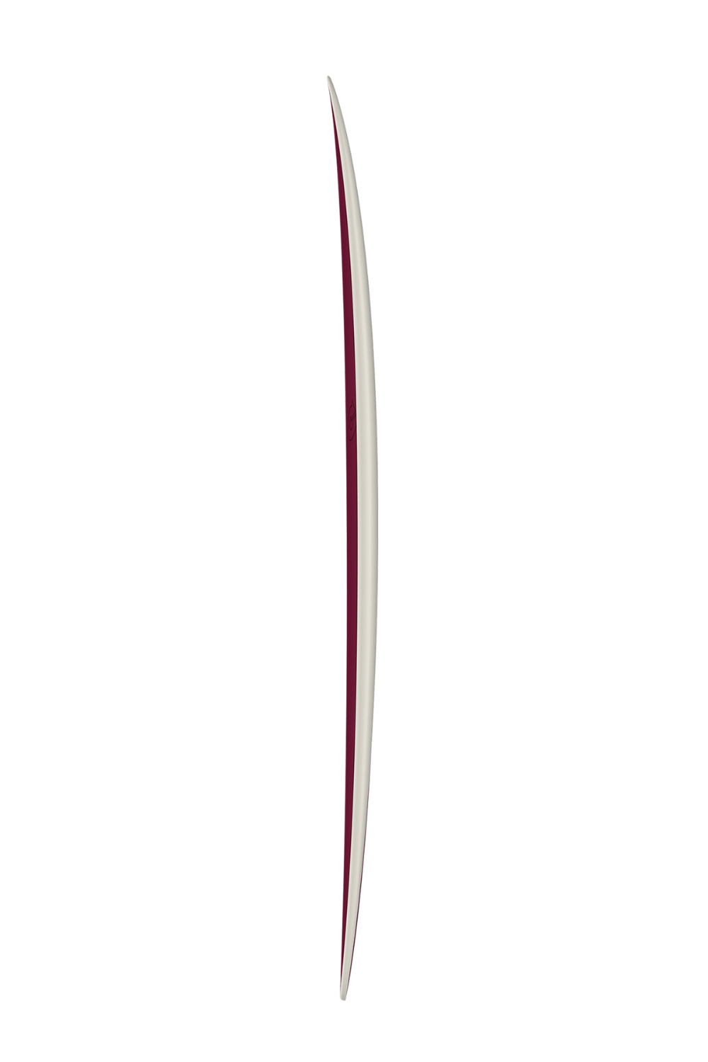 Torq Delpero TET Mid Pro Wide Surfboard Burgundy