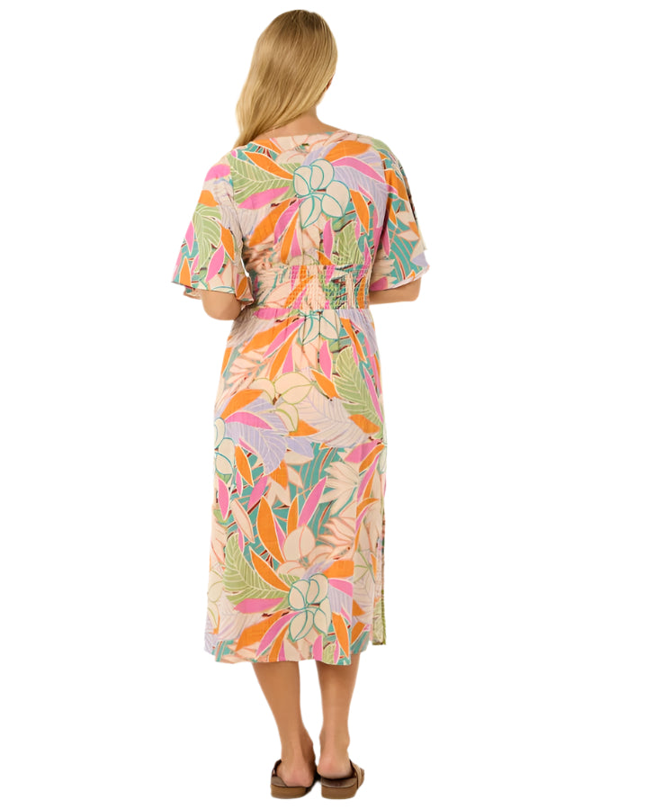 Rip Curl Cala Vadella Midi Dress Multi