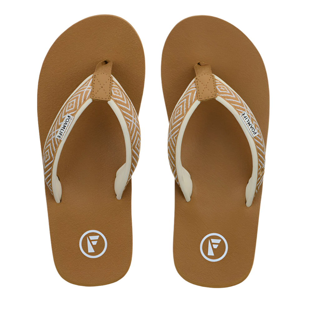 Foamlife Yogi Flip Flop Latte Brown