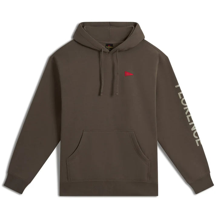 Florence Marine X Burgee Hoody Pumice