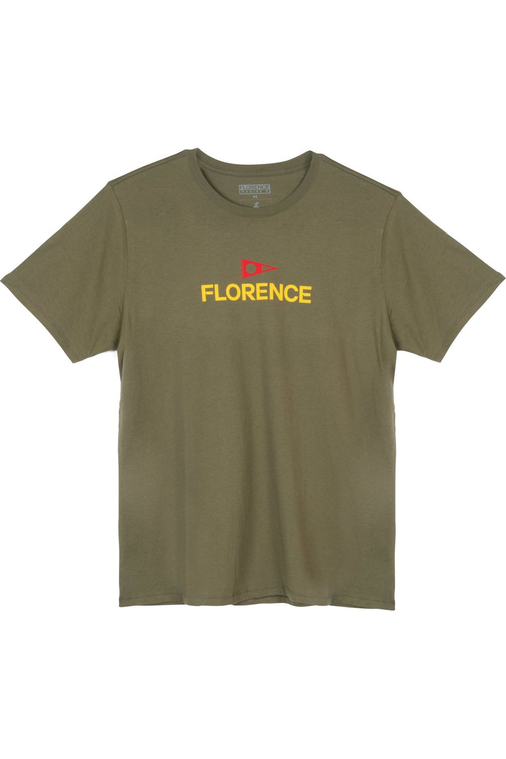 Florence Marine X Logo Island Chain T-Shirt Burnt Olive