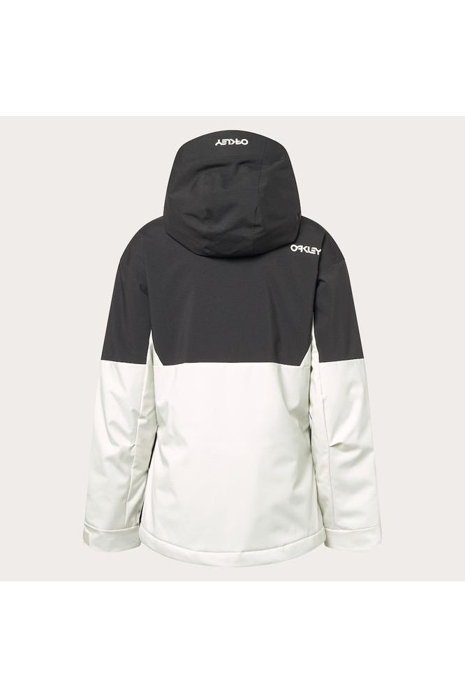 Oakley Womens TNP Tbt Insulated Anorak Arctic White Blackout