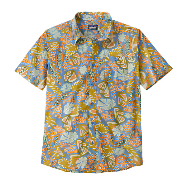 Patagonia Mens Go To Shirt Flourish: Abundant Blue