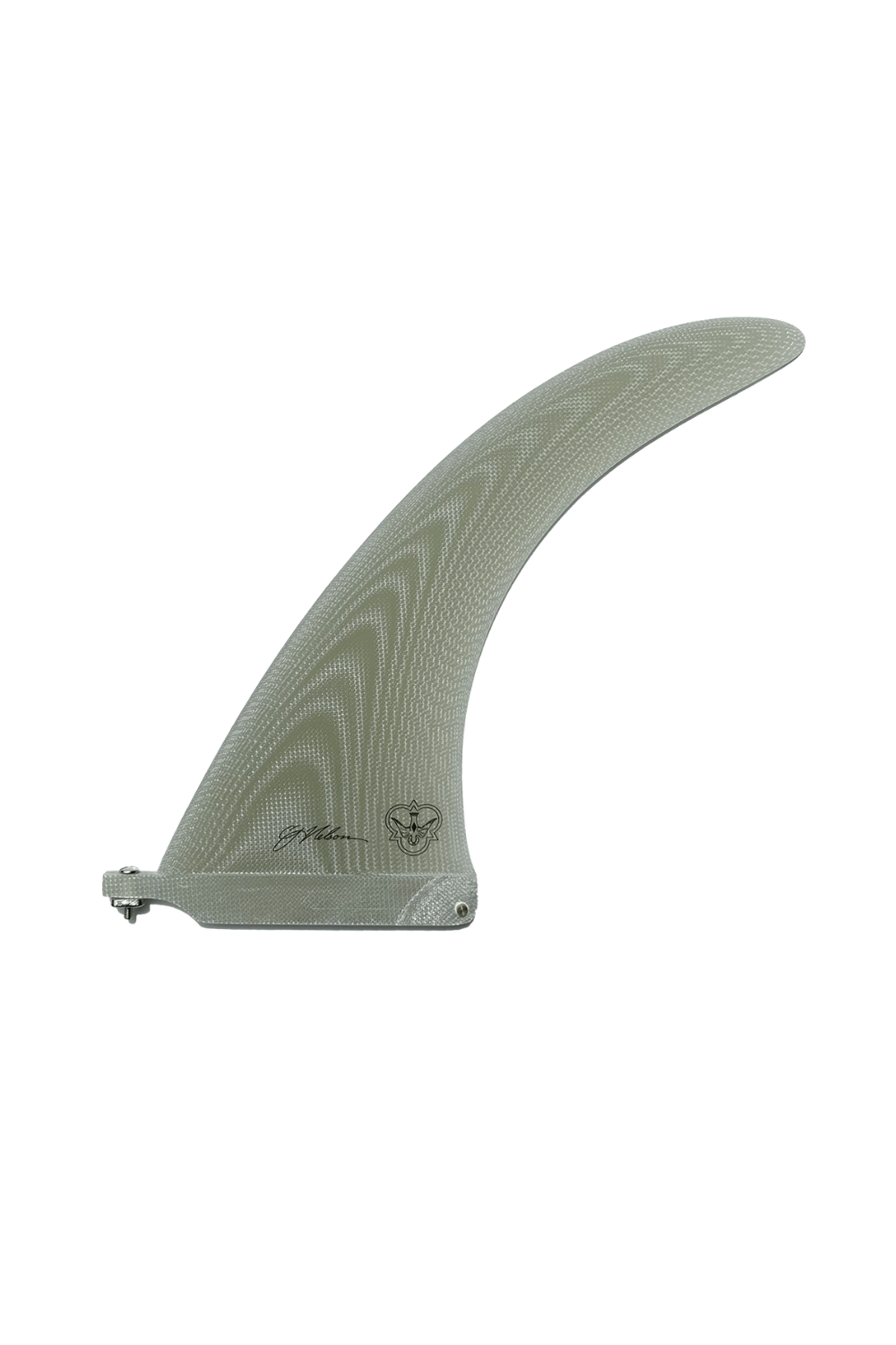 Flying Diamonds Parallax 9.5" Surfboard Fin CJ Nelson Clear Volan