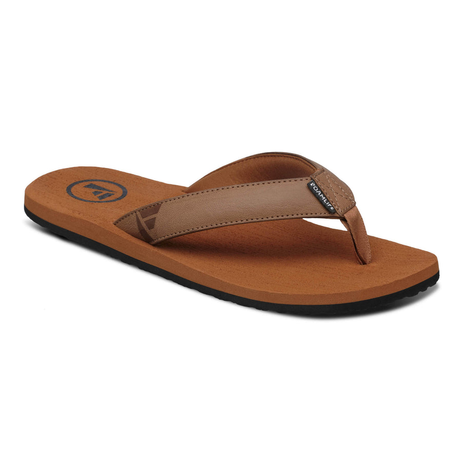 Foamlife Seales Flip Flop Tan/Tan