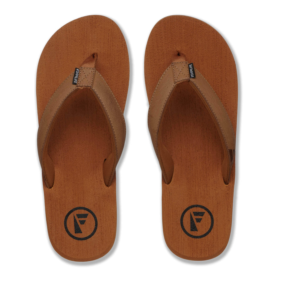 Foamlife Seales Flip Flop Tan/Tan
