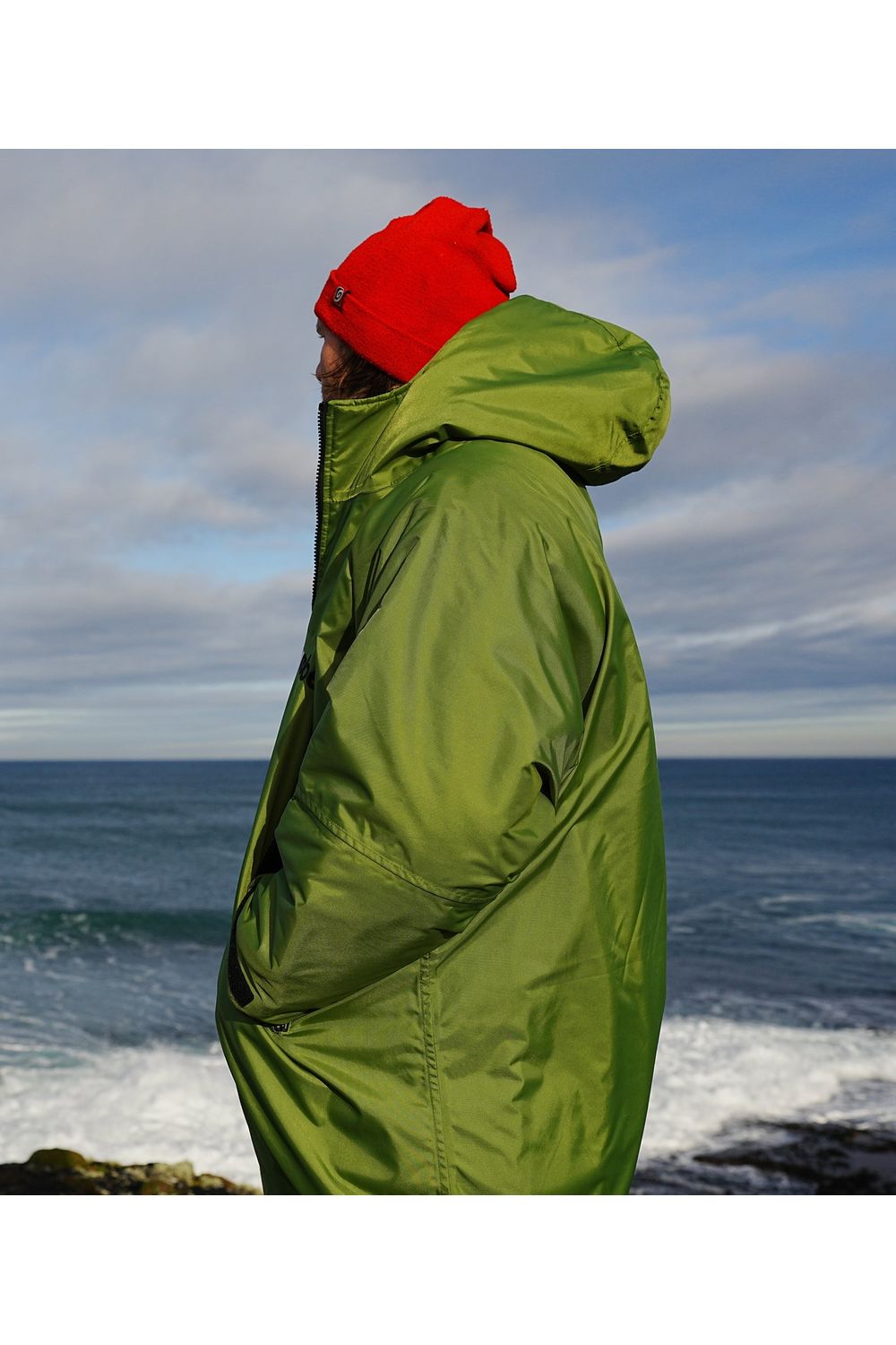 Dryrobe Advance Long Sleeve Green/Black