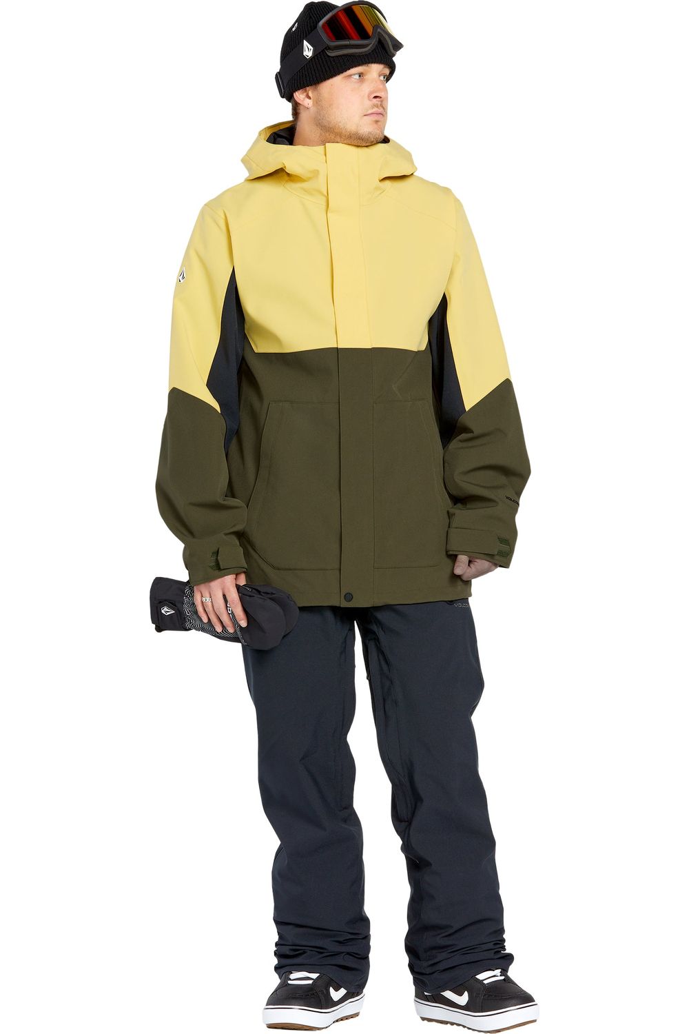 Volcom Brighton full zip snow jacket ivy