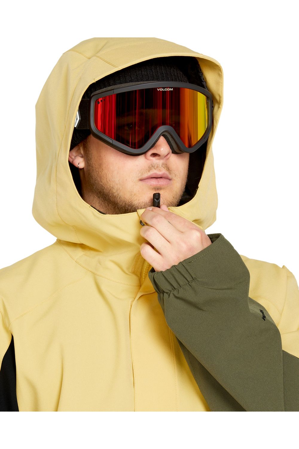 Volcom Brighton full zip snow jacket ivy