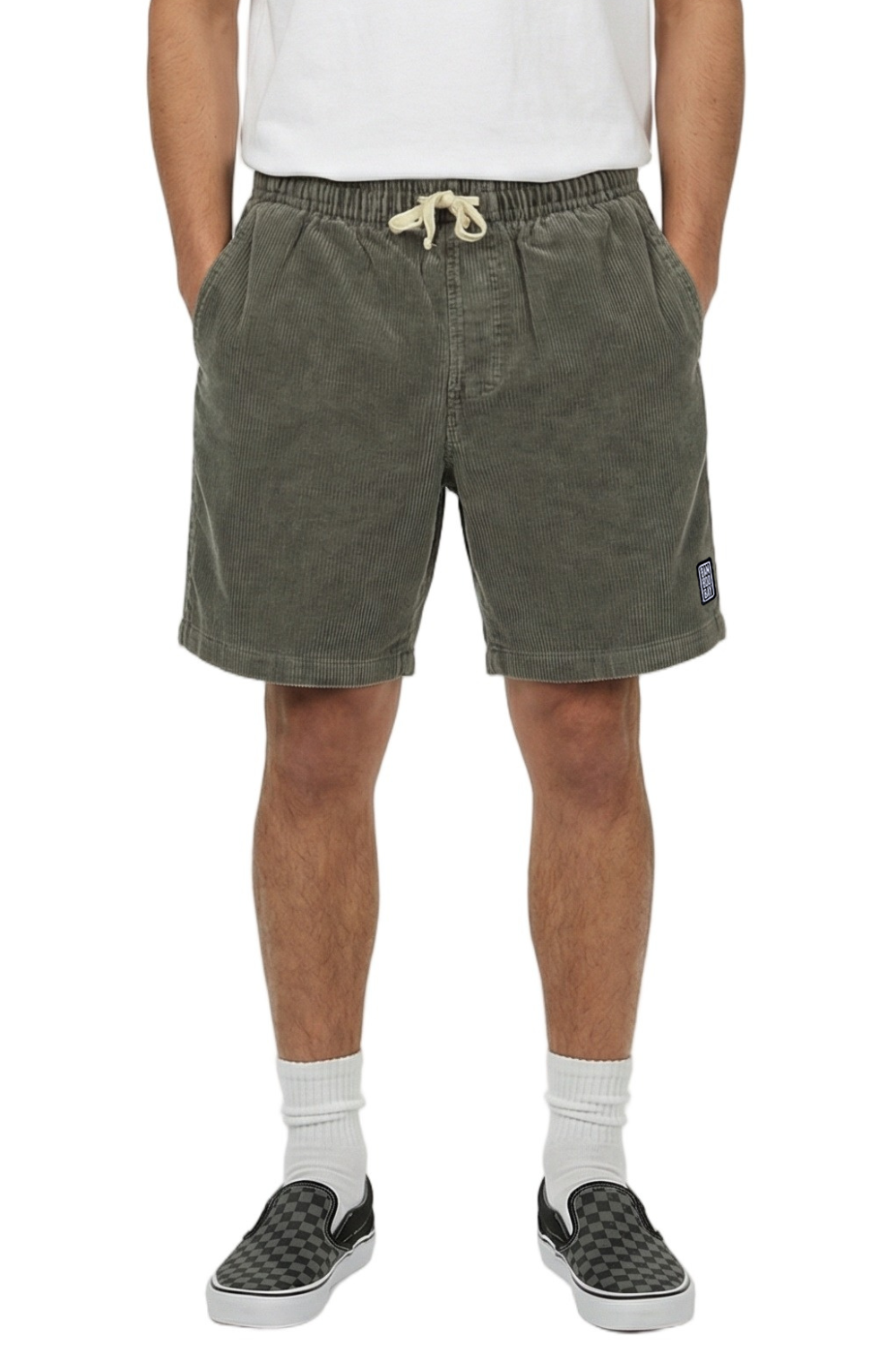 BamBooBay Chill Cord Shorts Grey