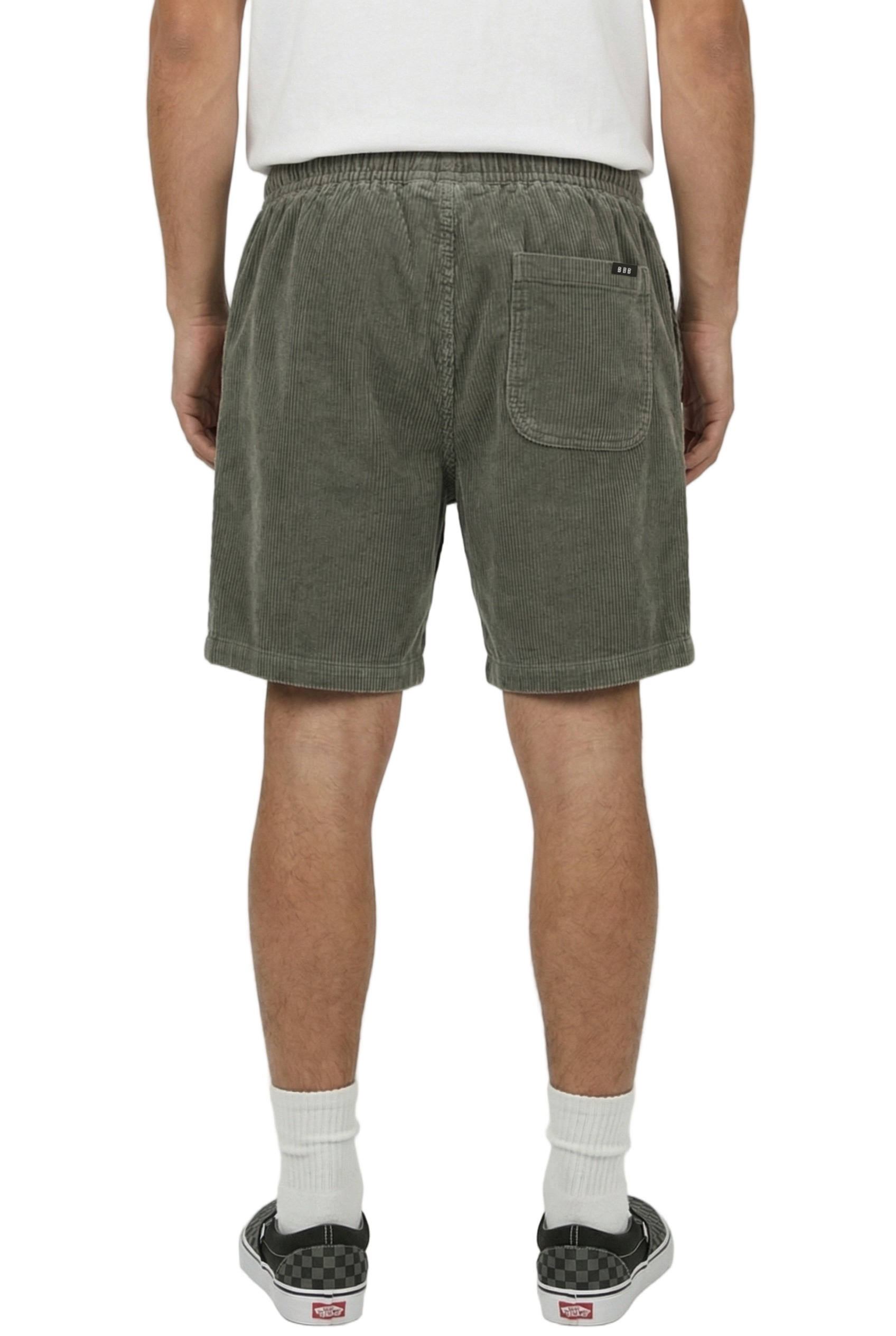 BamBooBay Chill Cord Shorts Grey