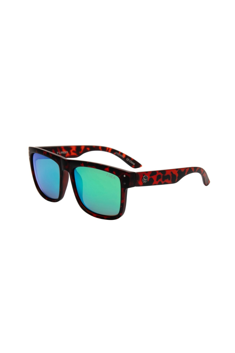 I-Sea V Lander Sunglasses Tort/Green Polarised Lens