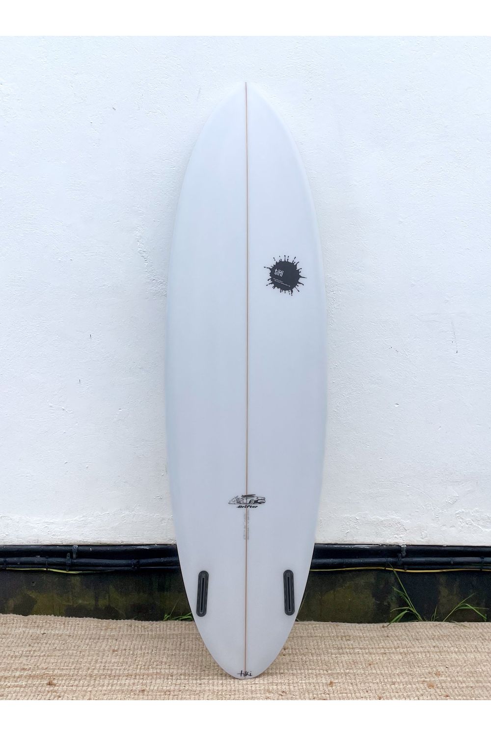 Tiki Custom Surfboard - 6'9 Drifter Twin - Clear