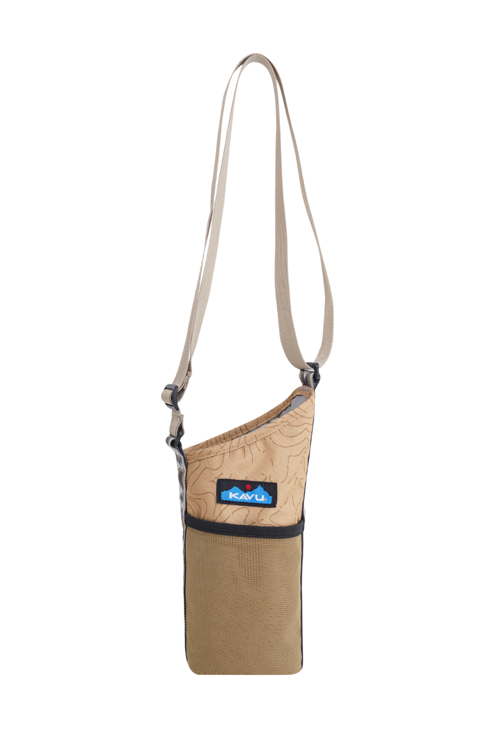 Water bottle carrier in beige