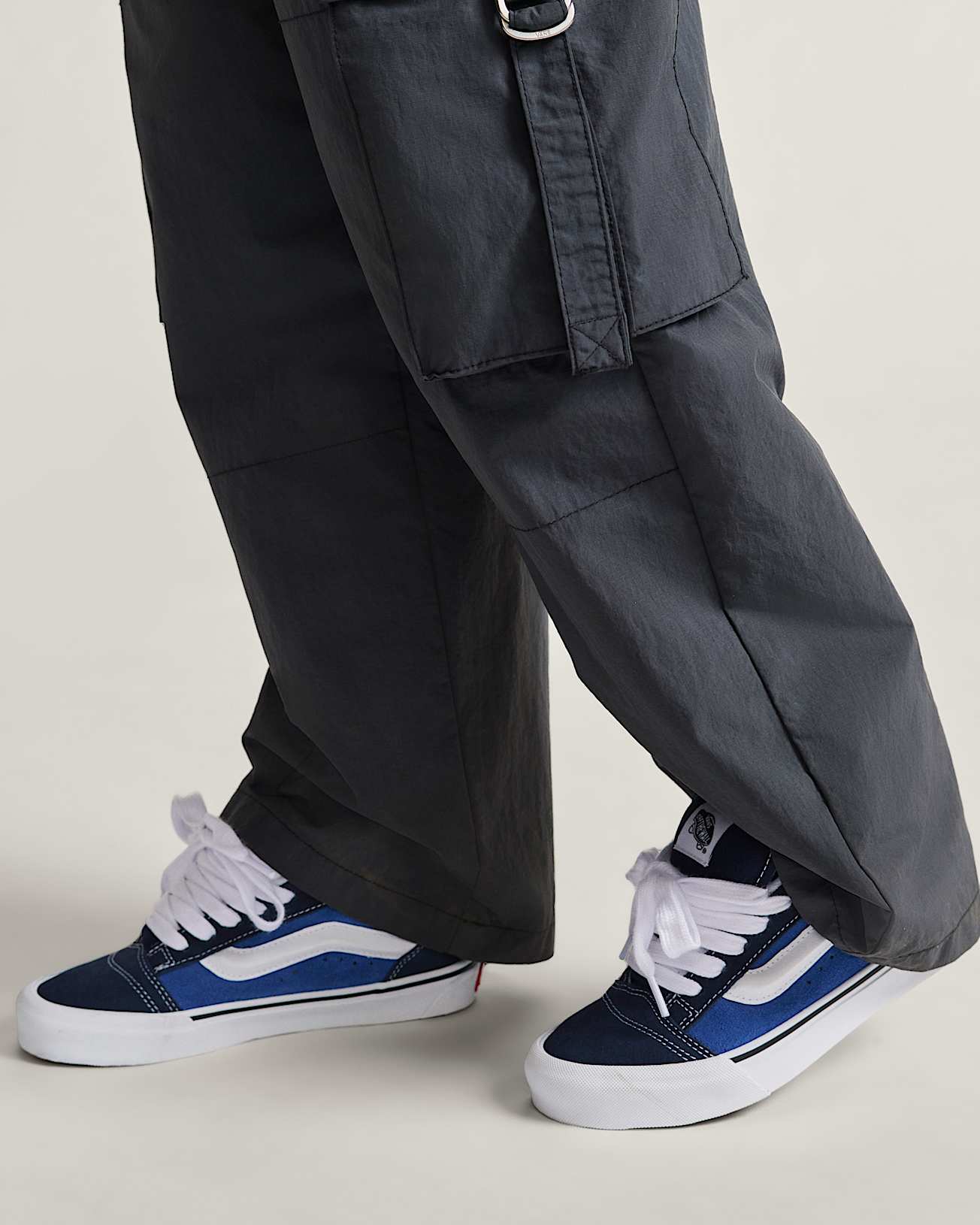 Vans Knu Skool Shoe Navy/White