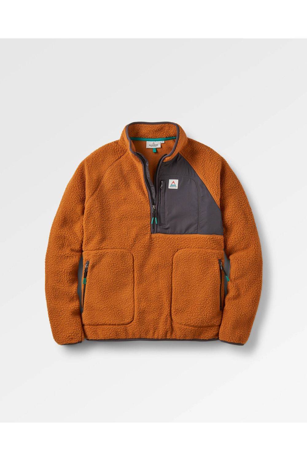 Sherpa fleece pullover mens sales