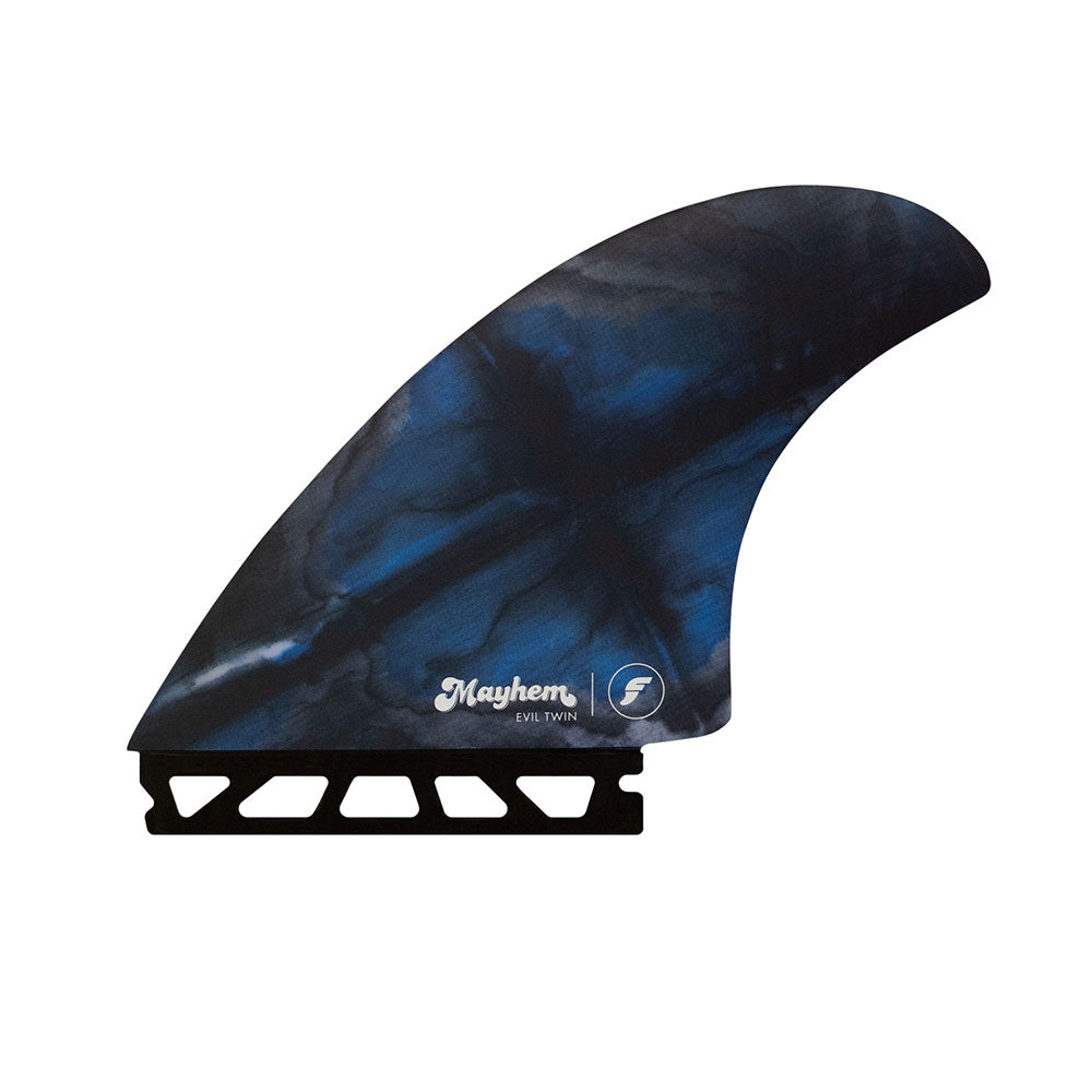 Futures Mayhem Evil Twin + 1 Honeycomb Fin Blue/Black