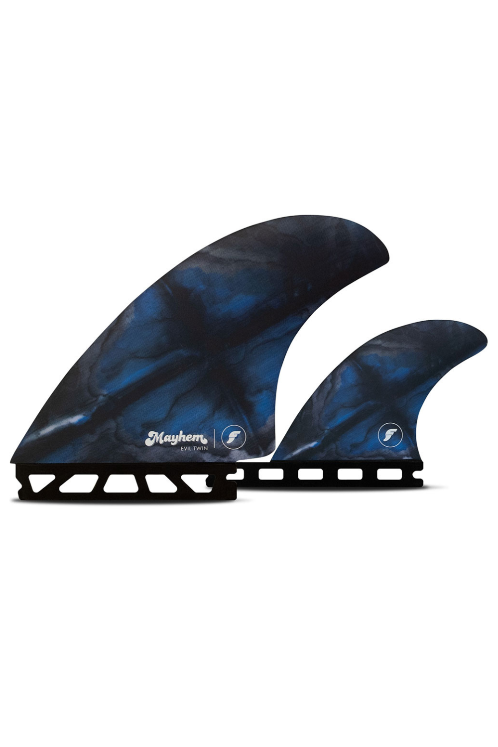 Futures Mayhem Evil Twin + 1 Honeycomb Fin Blue/Black