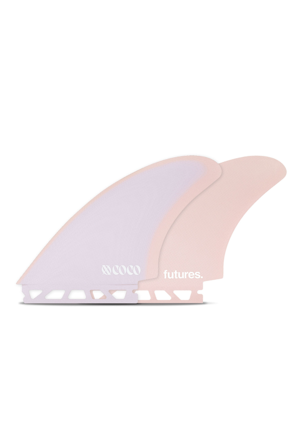 Futures Xo Coco Keel Fiberglass Fin Purple