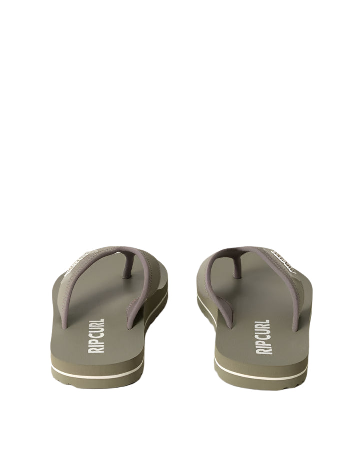 Rip Curl Florida Bloom Open Toe Flip Flop Military Green