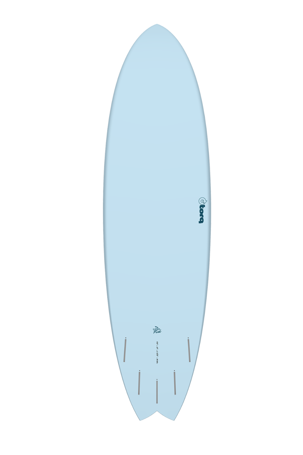 Torq Mod Fish TET Surfboard Laguna Artic Blue