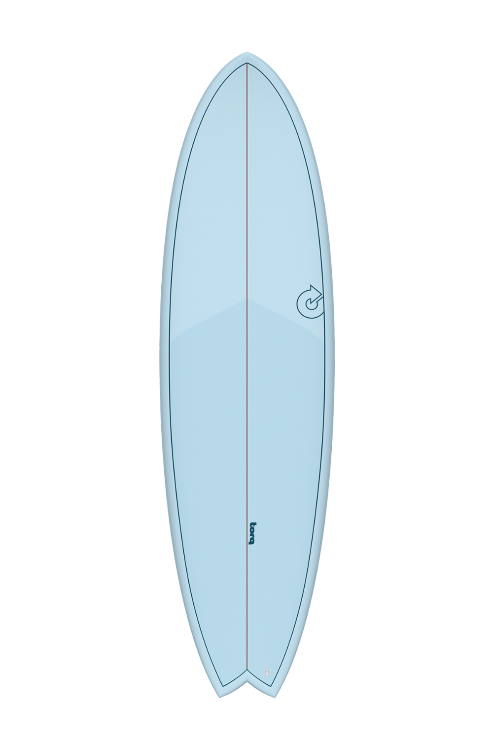 Torq Mod Fish TET Surfboard Laguna Artic Blue