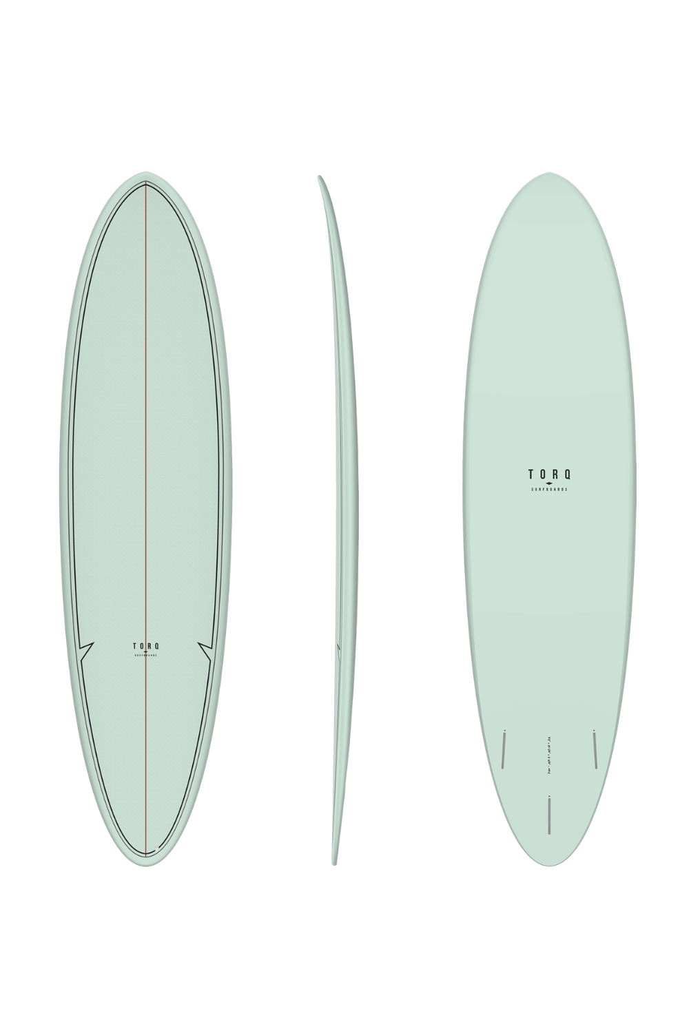 Torq TET Mod Fun Surfboard Classic Palm