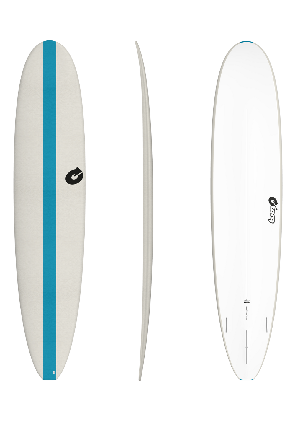 Torq Softdeck Eva Longboard Surfboard Grey